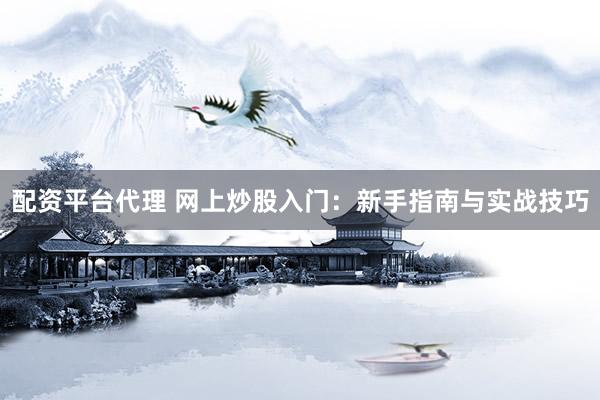 配资平台代理 网上炒股入门：新手指南与实战技巧